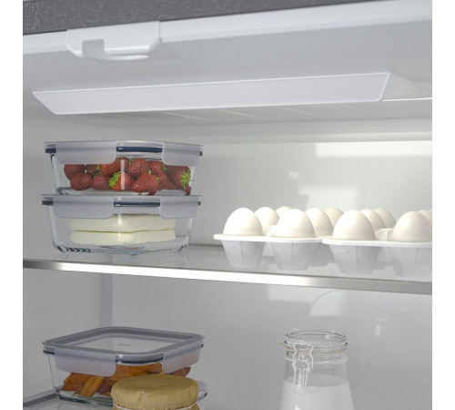 Lodówka/zamrażarka 2 drzwi, IKEA 700 wolnostojące/stal nierdz RIBBENÅS 905.807.59