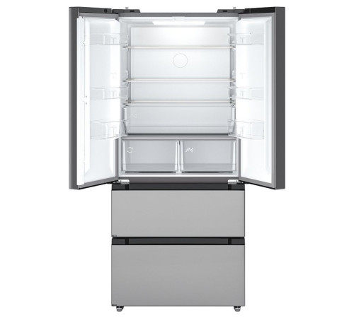 Lodówka/zamrażarka 2 drzwi, IKEA 700 wolnostojące/stal nierdz RIBBENÅS 905.807.59