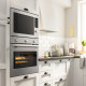 Piekarnik z funkcją konwekcji, funkcja grillowania stalowy/IKEA 300 STENABY 006.002.81
