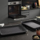 Piekarnik z termoobiegiem, funkcja dodatkowej pary funkcja pieczenia/stalowy IKEA 500 FRILLESBO 106.002.47