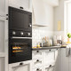 Piekarnik z funkcją konwekcji, funkcja grillowania czarny/IKEA 300 STENABY 406.000.62