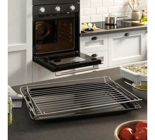 Piekarnik z funkcją konwekcji, funkcja grillowania czarny/IKEA 300 STENABY 406.000.62