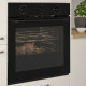 Piekarnik z funkcją konwekcji, z pyrolizą funkcja grillowania/czarny IKEA 300 SPJUTBO 506.002.50