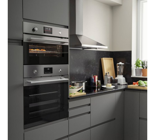 Piekarnik z termoobiegiem, kompaktowa funkcja pieczenia/stalowy IKEA 500 FRILLESBO 606.054.07