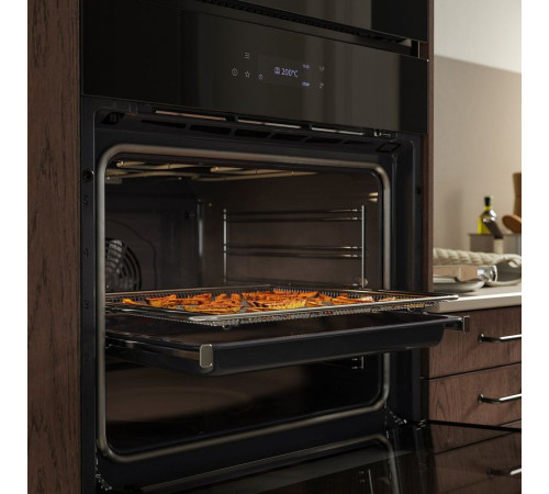 Piekarnik z termoobiegiem, funkcja airfryer z pyrolizą/stalowy IKEA 700 FRILLESBO 906.002.86