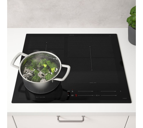 Płyta indukcyjna, IKEA 700 czarny HÖGKLASSIG 404.678.26