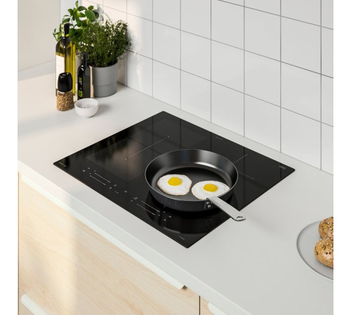 Płyta indukcyjna, IKEA 500 czarny SMAKLIG 504.678.83