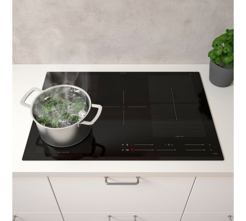 Płyta indukcyjna, IKEA 700 czarny BLIXTSNABB 604.678.30
