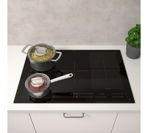 Płyta indukcyjna, IKEA 700 czarny BLIXTSNABB 604.678.30