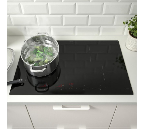 Płyta indukcyjna, IKEA 500 czarny ROGESTAD 705.595.13