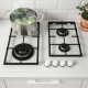 Płyta gazowa, IKEA 500 szkło/biały VASASTAN 105.241.83