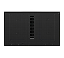 Кухонная вытяжка Ind/zint со встроенной конфоркой, IKEA 500/черная TÄCKNAN 196.125.14