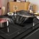 Płyta ind/zint okap z zest d pochła, IKEA 500/czarny TÄCKNAN 196.125.14