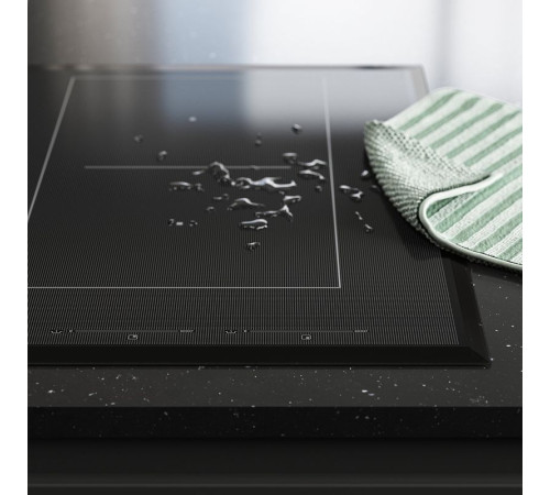Płyta indukcyjna/wbudow okap, IKEA 500 czarny TÄCKNAN 806.072.88