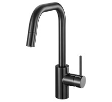 Bateria z wyciąganą wylewką, czarny ÄLMAREN 506.034.99