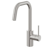 Bateria z wyciąganą wylewką, stalowy ÄLMAREN 803.416.46
