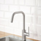 Bateria z wyciąganą wylewką, stalowy ÄLMAREN 803.416.46