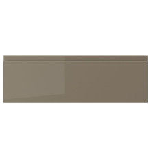 Front szuflady, połysk ciemnoszarobrązowy VOXTORP 905.817.73