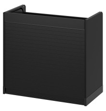 Шкаф с рольставнями для мелкой бытовой техники, черный TITTEBO 205.502.75