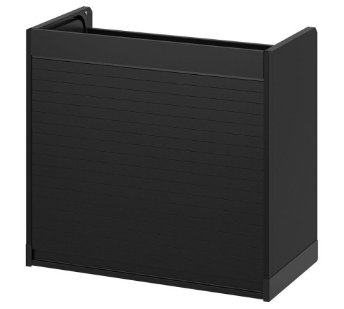 Шкаф с рольставнями для мелкой бытовой техники, черный TITTEBO 205.502.75