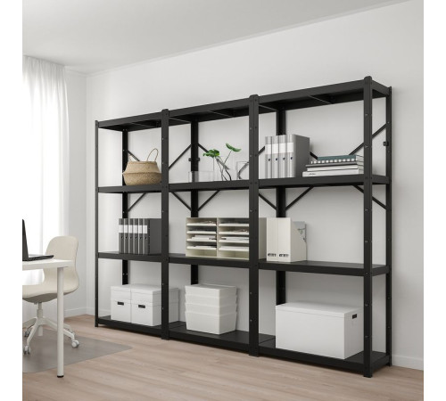 Книжный шкаф, черный BROR 796.194.09