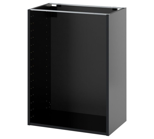 Напольный шкаф, черно-серый METOD 805.917.01