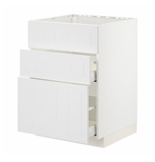 Sz stj zl+3fr/2szu, белый/Стенсунд белый МЕТОД / МАКСИМЕРА 894.094.82