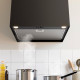 Wyciąg montowany do ściany, IKEA 300 czarny FIVELSBO 806.203.22