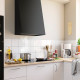 Wyciąg montowany do ściany, IKEA 300 czarny FIVELSBO 806.203.22