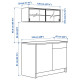 Kuchnia, biały KNOXHULT 195.811.26