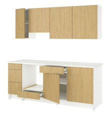 Кухня, имитация дуба, KNOXHULT 595.811.29