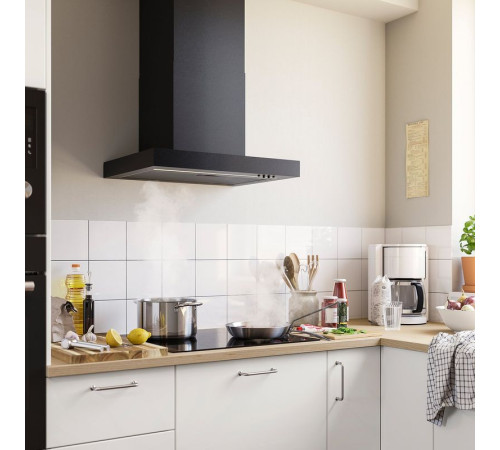 Wyciąg montowany do ściany, IKEA 300 czarny RULLBO 106.092.24