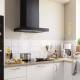 Wyciąg montowany do ściany, IKEA 300 czarny RULLBO 106.092.24
