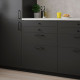 Front szuflady, Matowy antracyt NICKEBO 005.377.32