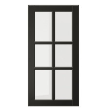 Стеклянная дверь, черная BODBYN 205.686.14