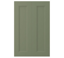 Деревянные угловые стойки, 2 шт., серо-зеленые, AXSTAD 905.639.67