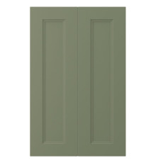 Деревянные угловые стойки, 2 шт., серо-зеленые, AXSTAD 905.639.67