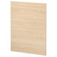 2 fronty do zmywarki, Askersund imitacja jasnego jesionu METOD 394.497.39