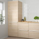 Drzwi, imitacja jasnego jesionu ASKERSUND 703.318.55