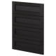 4 fronty do zmywarki, Lerhyttan bejcowane na czarno METOD 294.499.90