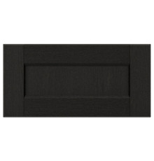 Front szuflady, bejcowane na czarno LERHYTTAN 703.560.68