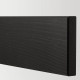 Front szuflady, bejcowane na czarno LERHYTTAN 703.560.73