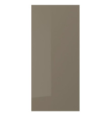VOXTORP panel maskujący, połysk ciemnoszarobrązowy, 39x86 cm