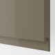 W sz n pie dr/2fr/śre/w szu, biały/Voxtorp połysk ciemnoszarobrązowy METOD / MAXIMERA 095.774.55