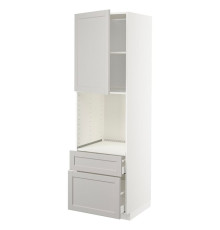 In sz n pie dr/2fr/medium/in sz, белый/Lerhyttan светло-серый МЕТОД / MAXIMERA 294.687.90