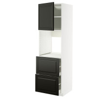 W sz n pie dr/2fr/2w szu, biały/Bodbyn czarny METOD / MAXIMERA 295.787.17