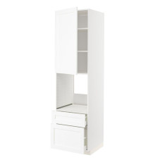 In sz n pie dr/2fr/medium/in sz, белый Enköping/имитация белого дерева МЕТОД / MAXIMERA 394.735.74
