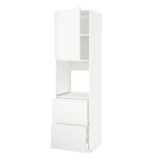 W sz n pie dr/2fr/2w szu, белый/Воксторп матовый белый МЕТОД / МАКСИМЕРА 694.623.95