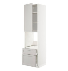 In sz n pie dr/2fr/medium/in sz, белый/Lerhyttan светло-серый МЕТОД / MAXIMERA 794.643.08