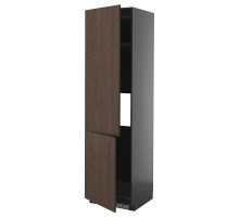 Sza wys n lod/zam 2drz, czarnoszary/Sinarp brązowy METOD 795.887.47